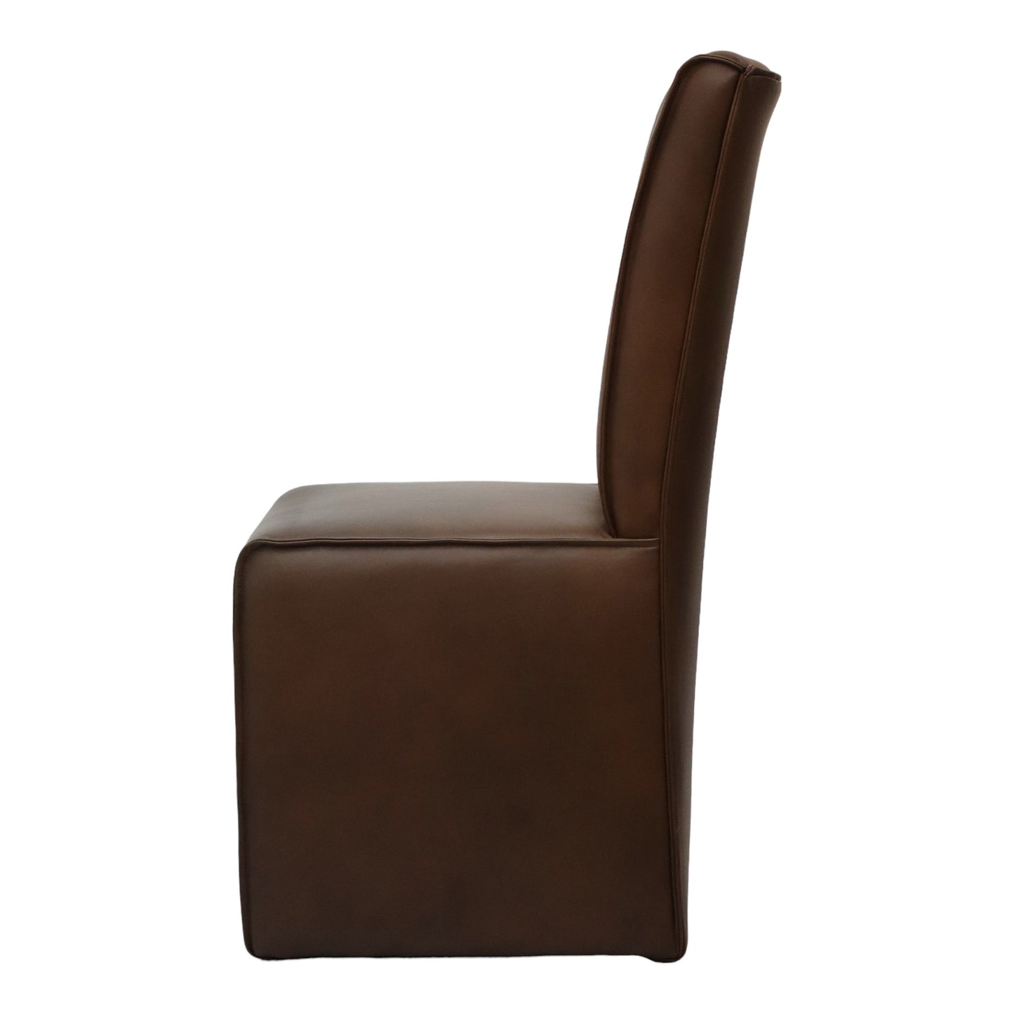 Silla Creel 100% Piel Genuina Café