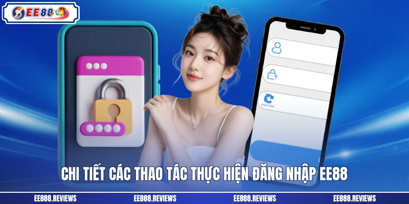 Chi tiết các thao tác thực hiện đăng nhập EE88